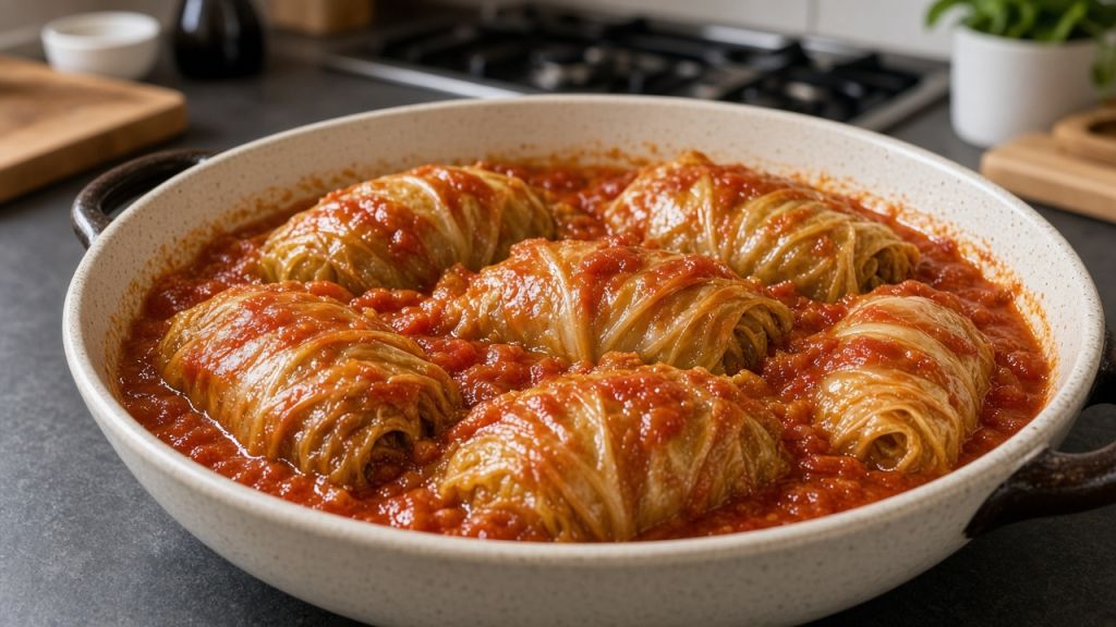 Как свернуть и потушить голубцы, чтобы они держали форму
